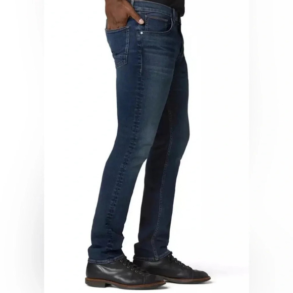 NWT Hudson Blake Slim Straight Republic Blue Jeans (36) $195 retail - Picture 3 of 11
